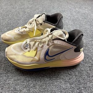 NIKE Men’s Kyrie 5 Low “White Game Royal” Sneakers Basketball Shoes size: 7